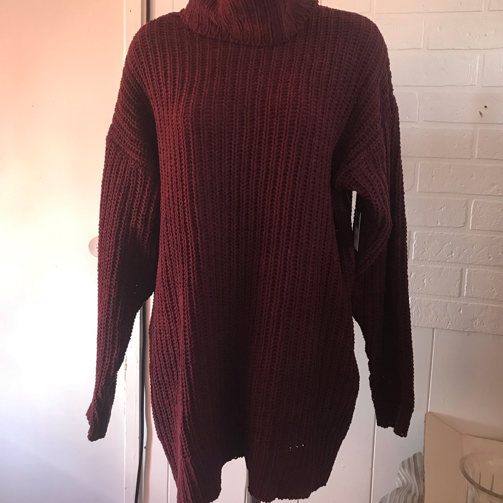 Arizona Madeira Wine Knitted Long Sleeve Sweatshirt